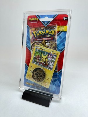 Sealed Pokémon Blister Case SWSH Sun Moon XY Promo & Coin Acrylic 