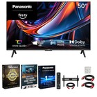Panasonic 50 W80C 4K UHD 60Hz QLED+ Fire TV 2026 + 26 Month Protection Bundle