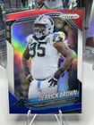 2025 Panini Prizm Football Red White and Blue Derrick Brown #76