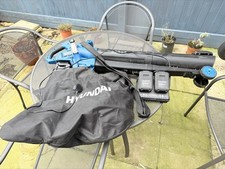 Hyundai HY2194 Leaf blower Vacuum good condition including batteries and charger
