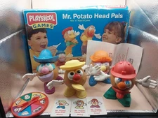 Playskool Mr. Potato Head Pals Mix 'n' Match Game Vintage 1995 Near Complete 