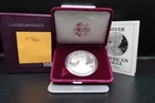 1992-S Proof American Silver Eagle Dollar $1 Box & COA US Mint Bullion OGP
