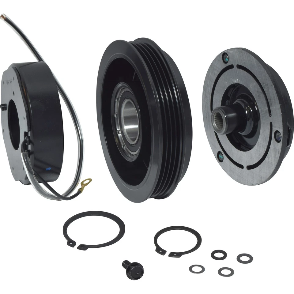 Embrague compresor aire acondicionado UAC para Toyota Corolla 1988-1989 Foto 2 de 2