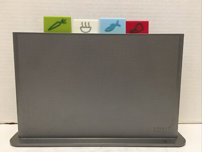 Pre-Owned/Used*Joseph Joseph Upright Filing/Index Storage Cutting Board Set of 4