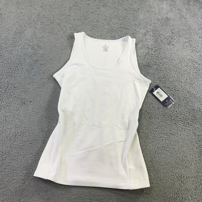 TOMMIE COPPER Tank Womens Large L lower Back Support Tank Ladies White 23fgdf