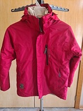 Didriksons1913 Street Waterproof Kids Coat with Removable Jacket and Hood, 8-10