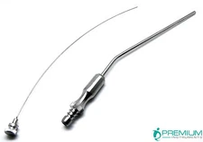 Surgical Frazier Tube No. 11 Suction Aspirator 3.67mm Diagnostic 7.6" Instrument