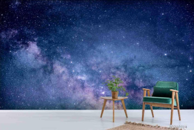 3D Blue Stars Cloud Wallpaper Wall Murals Removable Wallpaper 43