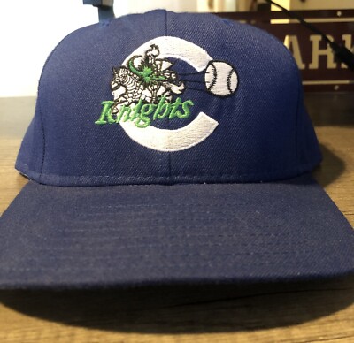 1993 DeLong Charlotte Knights Hat 7 1/2 MiLB MUSA 100% Wool Never Worn