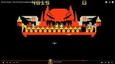 DEMON ATTACK - Mattel Intellivision (IMAGIC, 1982) BOSS Level NOT in ATARI 2600!