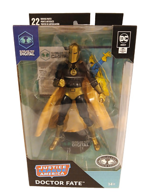 McFarlane DOCTOR FATE Silver Age DC Direct Digital Platinum Action Figure NEW