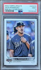 2022 Julio Rodriguez Topps MLB All-Star Game Update PSA 9 Rookie RC #ASG26