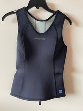 Patagonia Muta Donna Leggera Gilet Poliestere Neoprene Taglia 8 Ottima