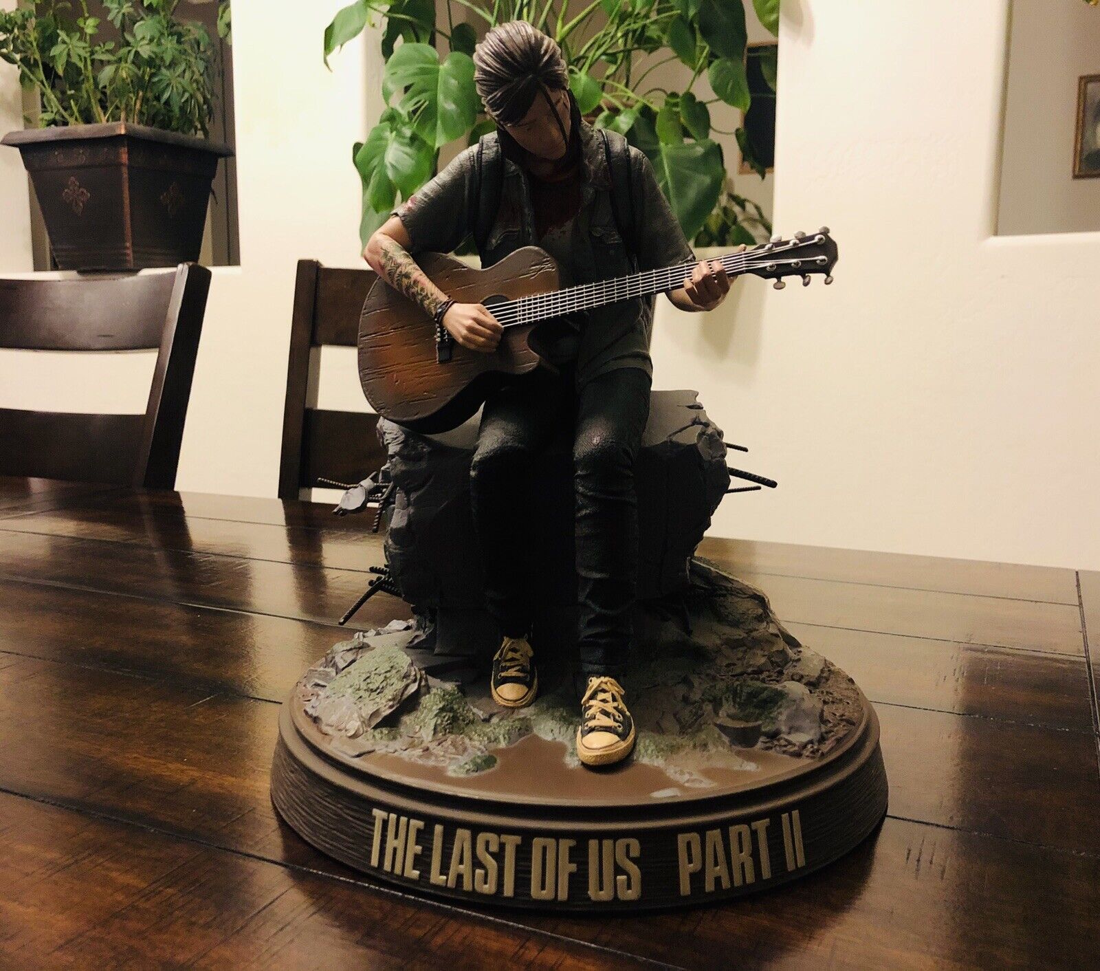 The Last Of Us Part II 2 Official Collectors Edition Ellie Statue Figure NO  GAME