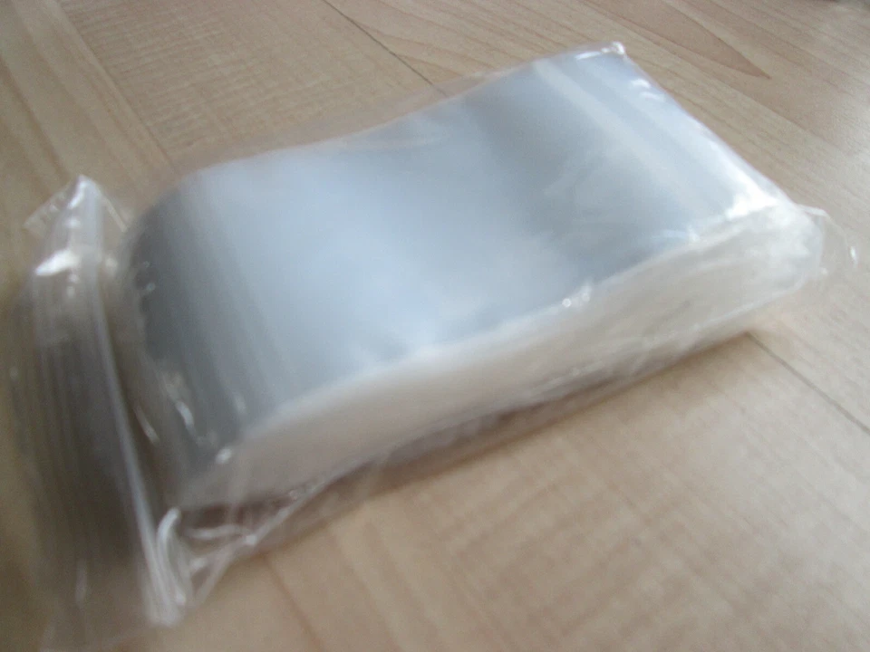 500 Zipper Seal Bags 2" x 3" 2x3 Clear 2mil Reclosable Zipper Bag #H20DA - Image 3 of 4
