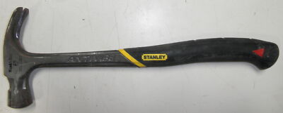 22-Ounce Hammer Stanley FatMax 51-947 AntiVibe Checkered Face Framing Hammer ...