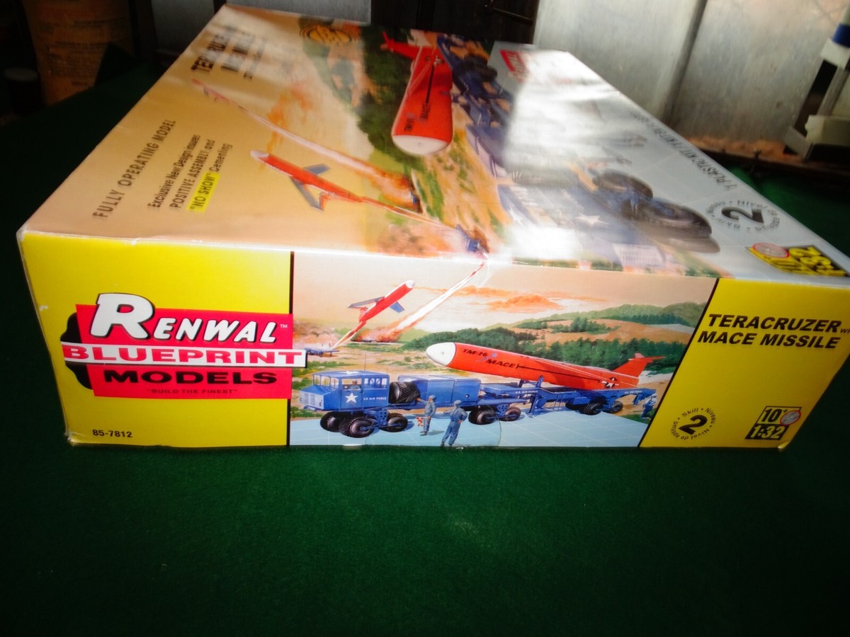 Renewal Teracruzer Mace Missile model kit 1/32 scale OPEN BOX. | eBay
