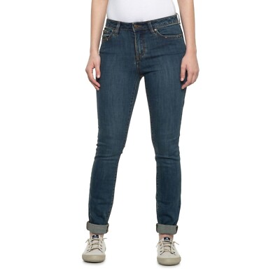 PrAna Women s Sienna Slim Fit Skinny Jeans Stretch Organic Cotton True Blue 10