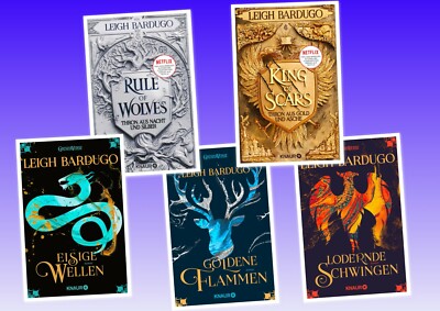 Leigh Bardugo Legenden der Grisha  5 Bände-Set (Bekannt aus der Netflix Serie)