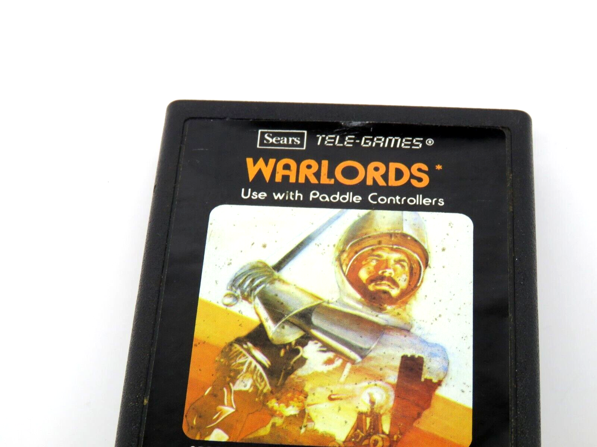Jeu ATARI 2600 WARLORDS (1981) - Avec Boîte Et Notice - Bon état