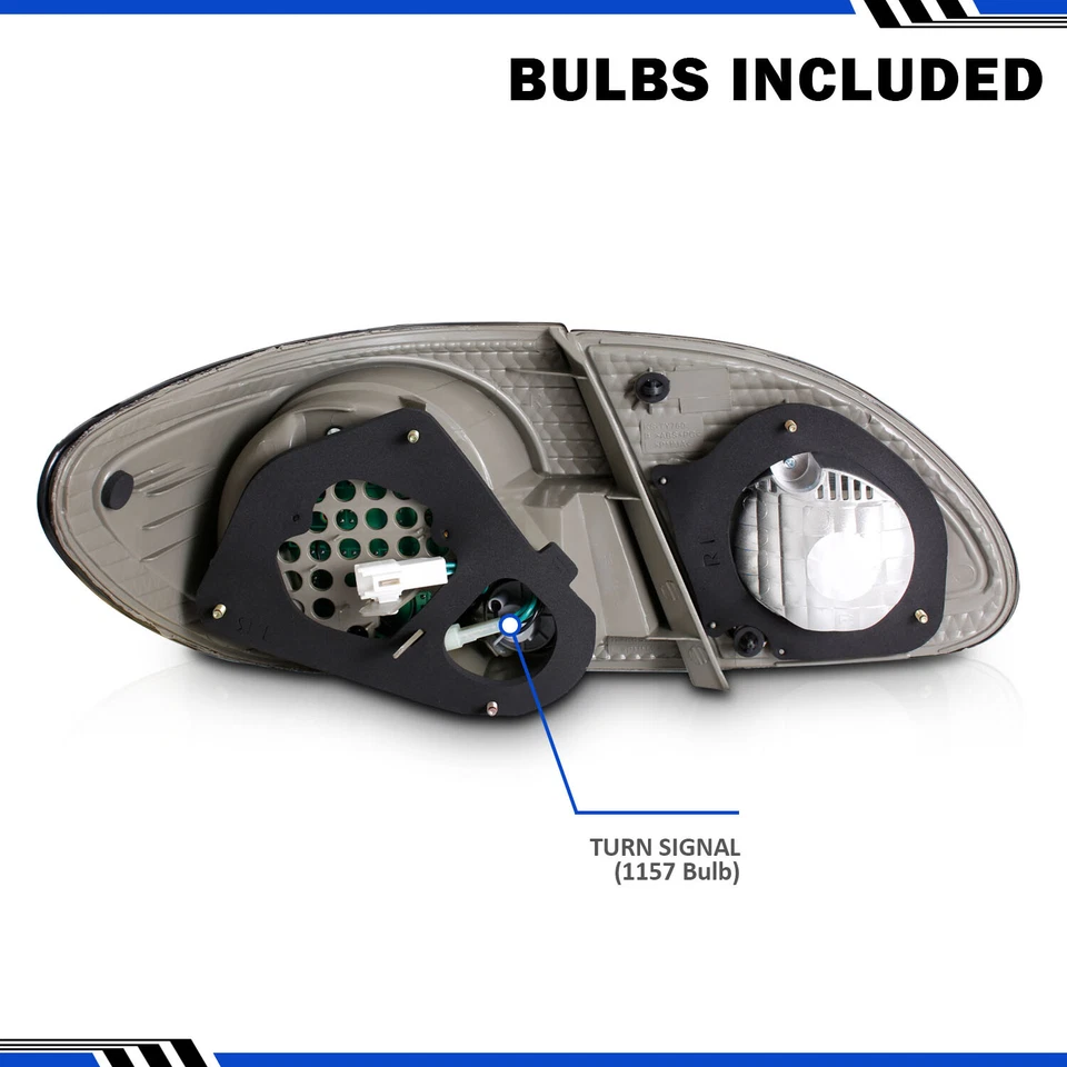 Par de luces traseras LED de humo para maletero Toyota Corolla 2003 2004 2005 2006 2007 2008 Foto 2 de 4