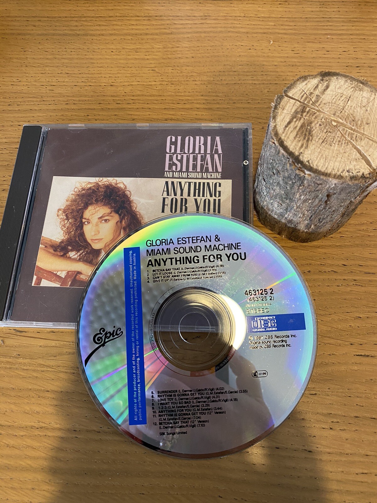 Gloria Estefan & The Miami Sound Machine : Anything For You CD (1993)