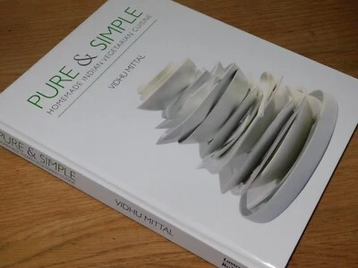PURE & SIMPLE livre de recette cuisine INDIENNE végétarienne VIDHU MITTAL - Photo 1/4