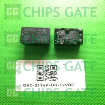 1PCS   G6C-2114P-US-DC12 G6C-2114P-US-12VDC Power Relay #E2