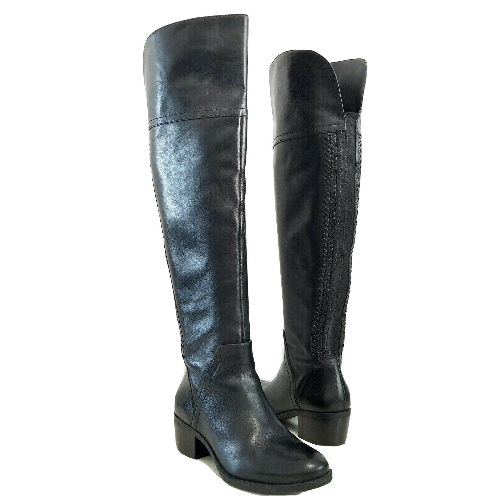 Vince Camuto Bendra Riding Boots Tall Riding Blac… - image 1