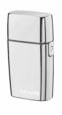 BaBylissPRO FOILFX02 Cordless Silver Metal Double Foil Shaver