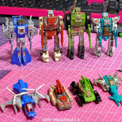 Pre-sale! 3D DIY MINI Size Headmasters Chromedome Hardhead Brainstorm Highbrow