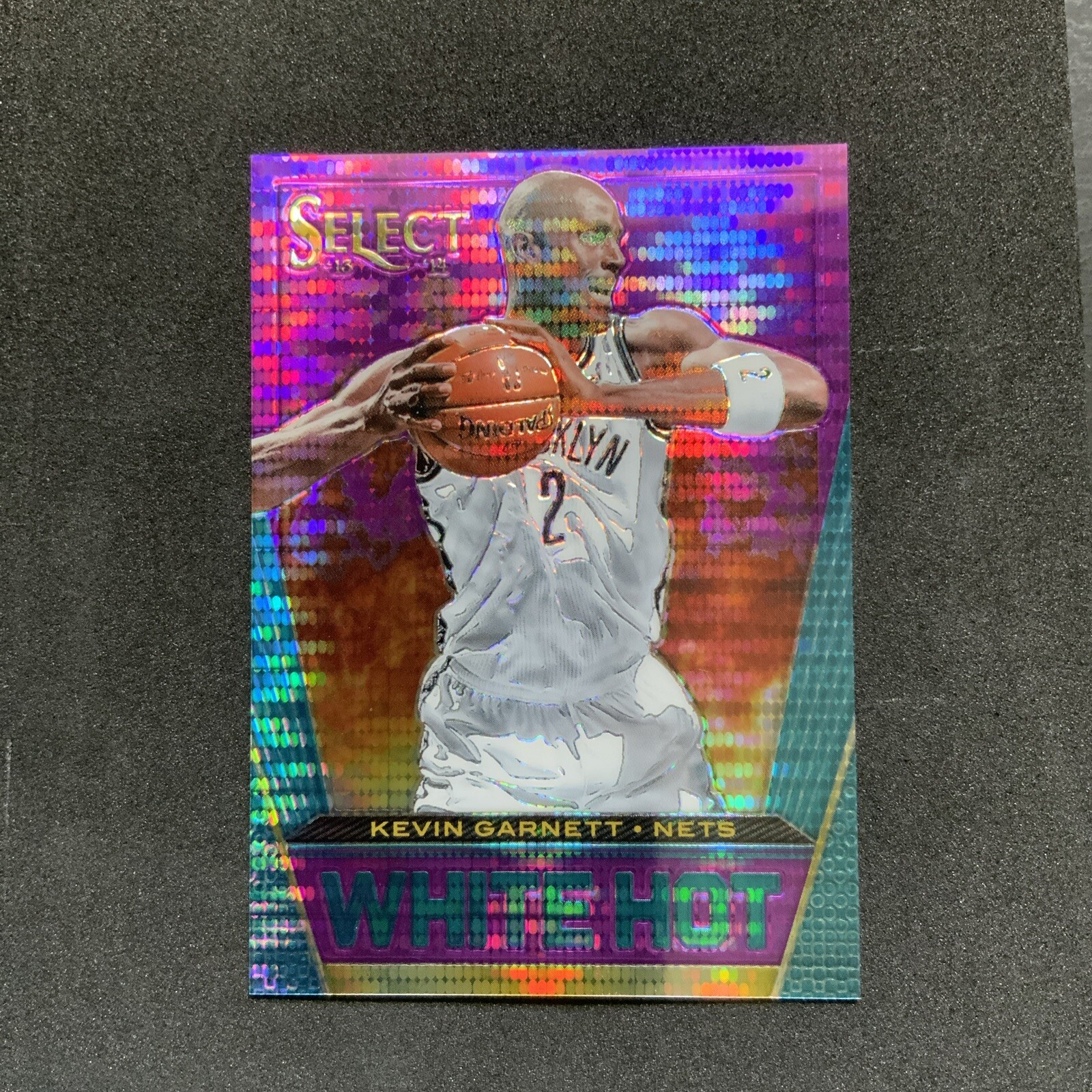 2013-14 Panini Select White Hot Purple Prizm /99 Kevin Garnett #21 HOF