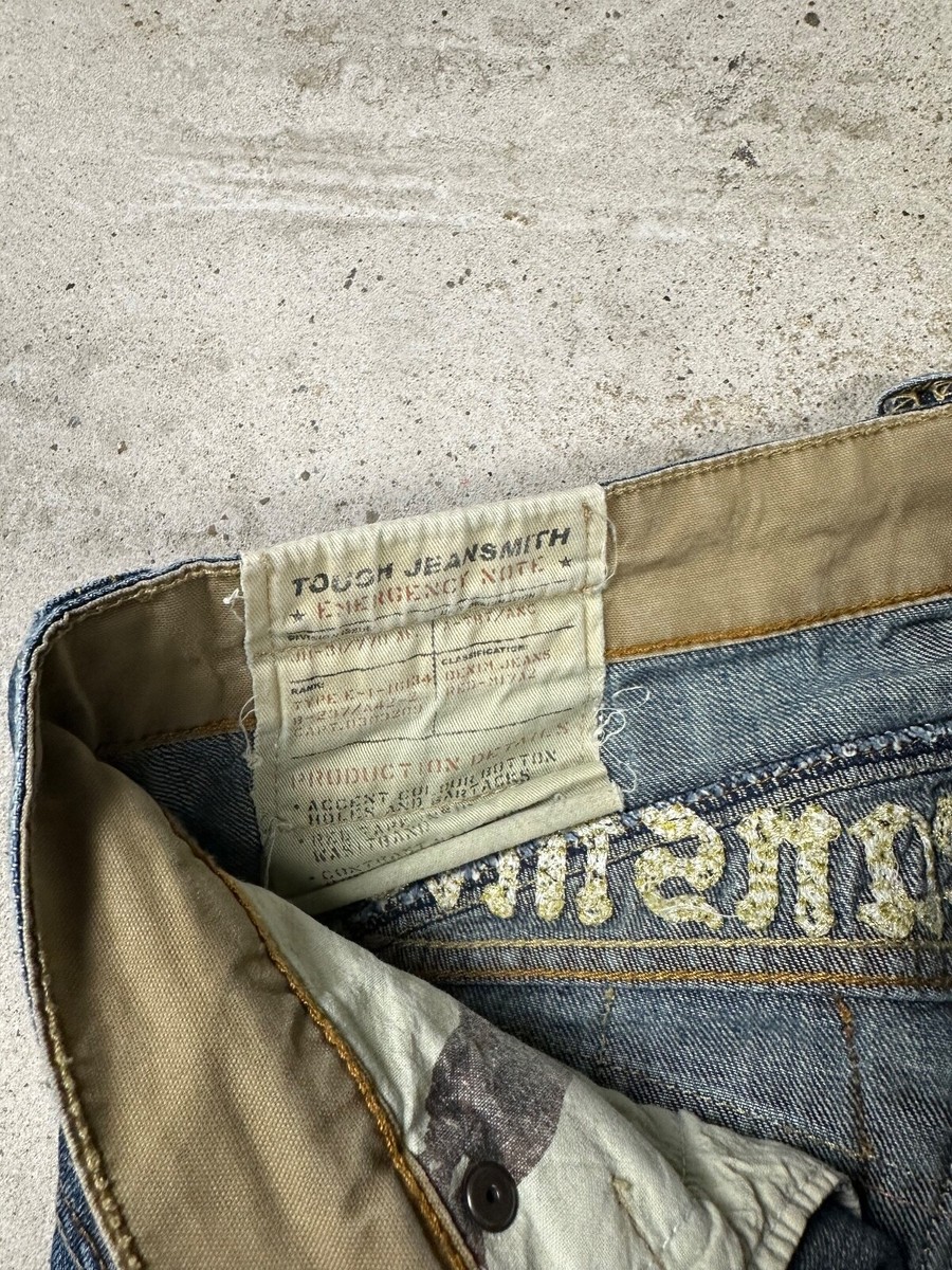 Vintage y2k Tough Jeansmith Japanese Style Denim Pants | eBay