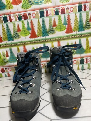 ZAMBERLAN TRACKMASTER GTX RR HIKING BOOT OCTANE BLUE Men's Size 6
