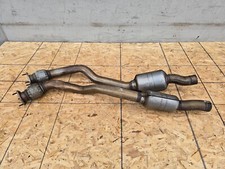 EXHAUST MUFFLER MID FLEX PIPE SET OEM 71K OEM 13-15 AUDI RS5 4.2L