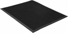 PRO-SAFE 39" Long x 32" Wide, SBR Rubber Surface, Bristle Surface Entrance Ma...