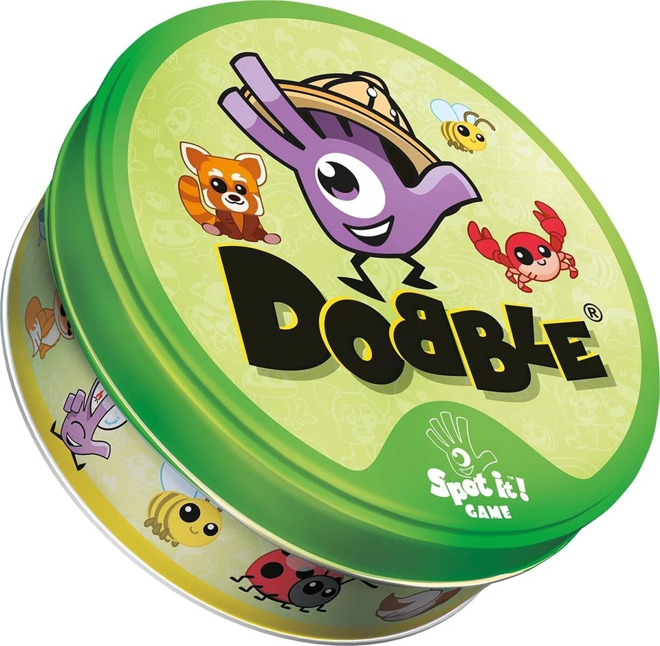 Dobble Kids Tiere Kartenspiel Beobachtungs und Reaktionsspiel - Bild 2 von 4