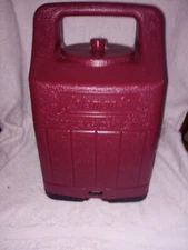 COLEMAN MODEL 5154A 5151 5152 PROPANE LANTERN CARRYING CASE ONLY BURGUNDY