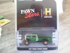 GREENLIGHT  1/64  1947 DODGE POWER WAGON  HOLLYWOOD  PAWN STARS   DIECAST