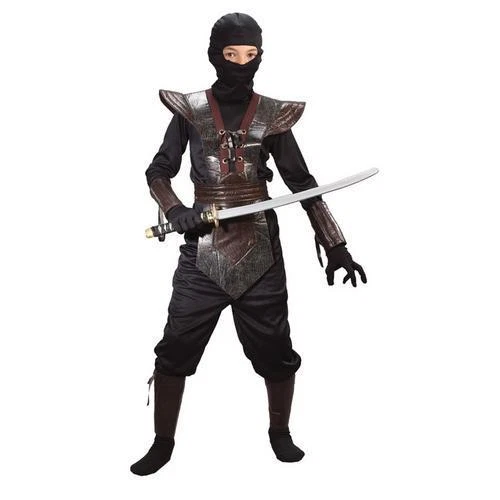 Leather Complete Outfit Ninja Costumes for Boys