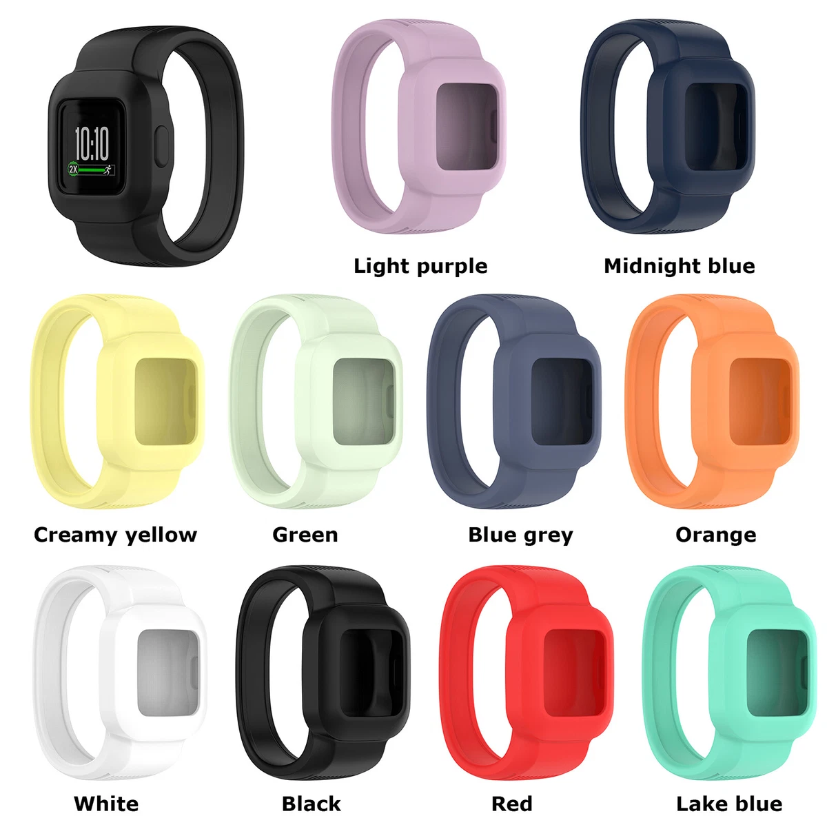 Silicone Wriststrap Watch Band for Garmin Vivofit Smart Bracelet | eBay