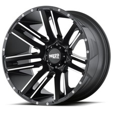 20 Inch Satin Black Wheels Rims Dodge Ram 1500 Truck Moto Metal Mo978 20x10 4