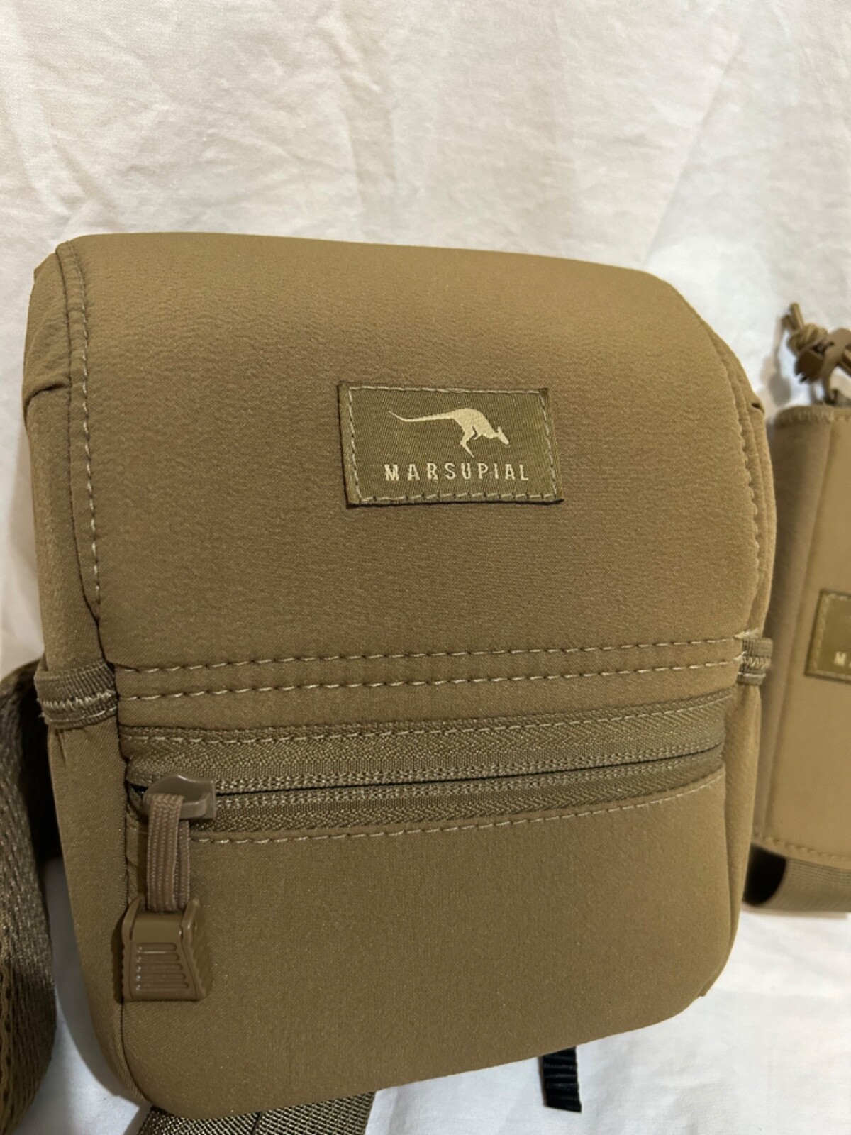 marsupial gear no mag binocular harness and bear spray holster. Size