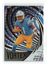 QUENTIN JOHNSTON #VOR-25 2023 PANINI DONRUSS CHARGERS VORTEX RC