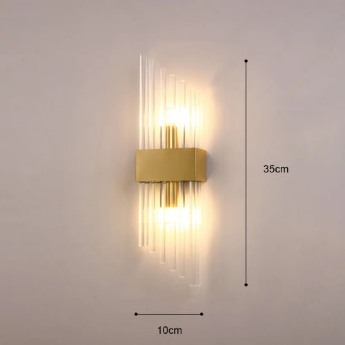 Light Luxury Wall Lamp Modern LED Wall Light Indoor Lighting Wall Sconce Decor - Picture 13 of 34