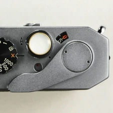 CAMERA SHUTTER RELEASE BUTTON 10mm GLOSSY IVORY WH BRASS 4 LEICA CANON SRB-GI-L