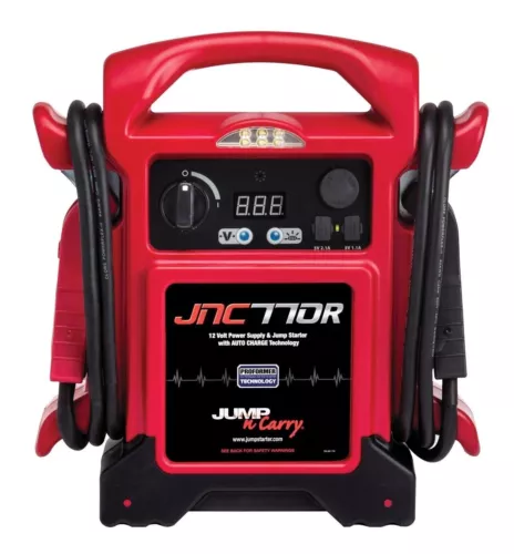 New Clore 1700 Peak Amp Premium 12 Volt Jump N Carry JNC770R w/ Charging Cord