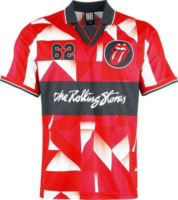 The Rolling Stones Trikot Herren Jagger Rock FC rot
