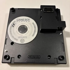 Nintendo GameCube GameBoy Player attachment (Black) DOL-017 with Startup Disc