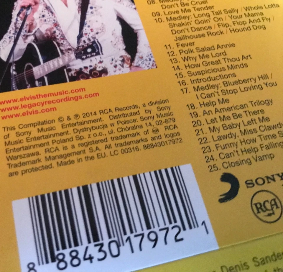 Elvis Presley cd sets Memphis MSG 72 On stage Today Country That's the way it is - Bild 4 von 4